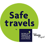 safe travels tobago stamp